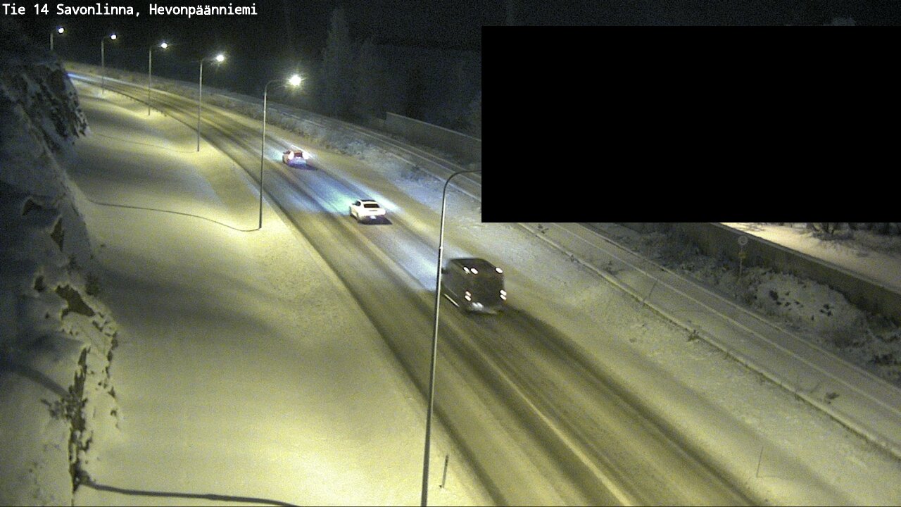 Kelikamerat Kuva Tie 14 Savonlinna, Hevonpäänniemi, Savonlinna, Etelä-Savo