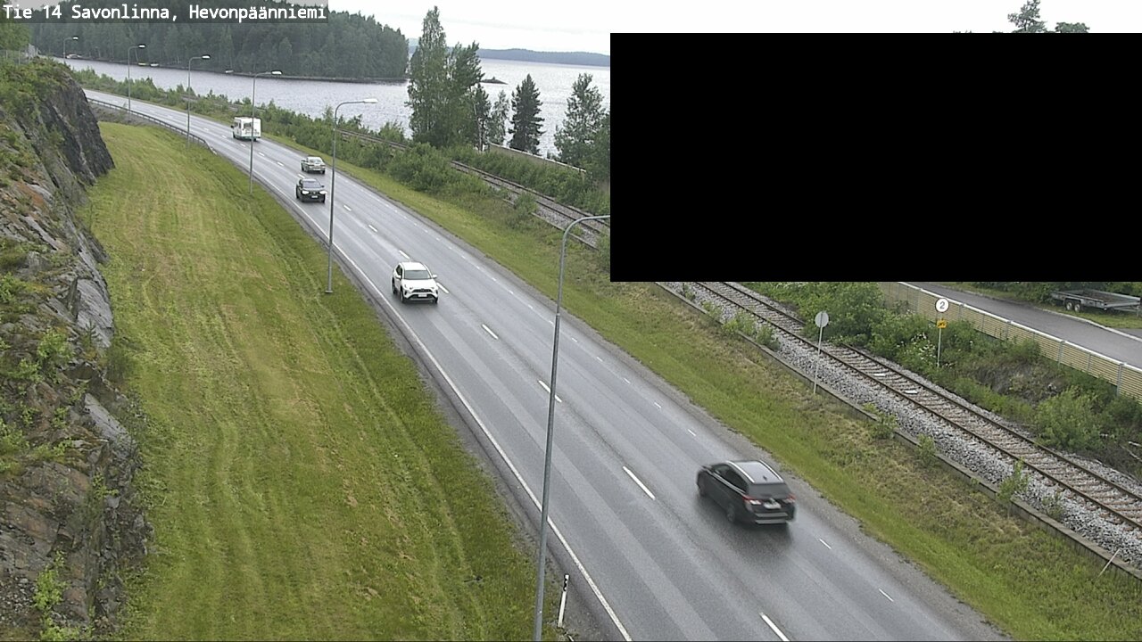 Kelikamerat Kuva Tie 14 Savonlinna, Hevonpäänniemi, Savonlinna, Etelä-Savo