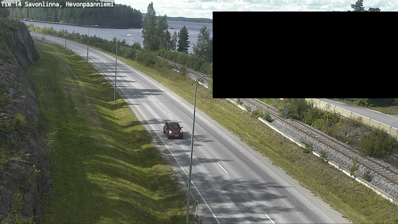 Kelikamerat Kuva Tie 14 Savonlinna, Hevonpäänniemi, Savonlinna, Etelä-Savo