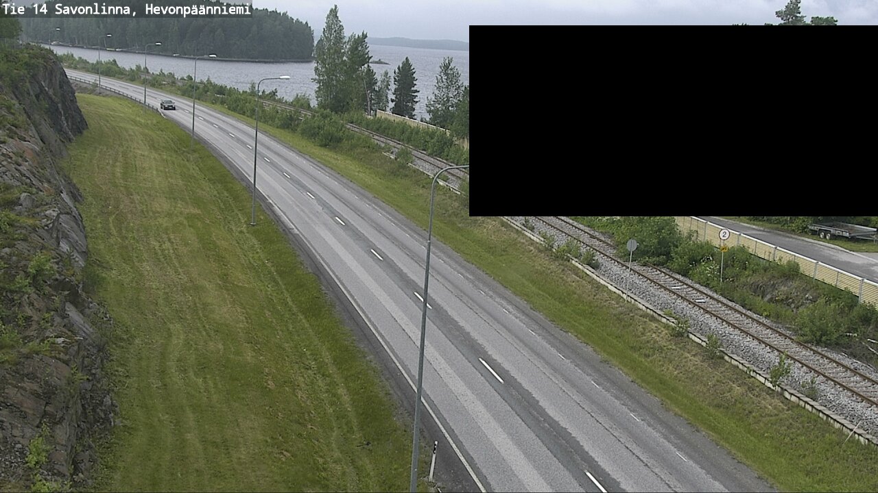 Weather Camera Image Road 14 Savonlinna, Hevonpäänniem, Savonlinna, Etelä-Savo