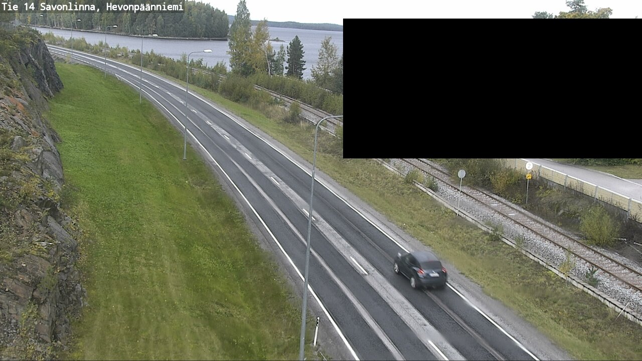 Weather Camera Image Road 14 Savonlinna, Hevonpäänniem, Savonlinna, Etelä-Savo