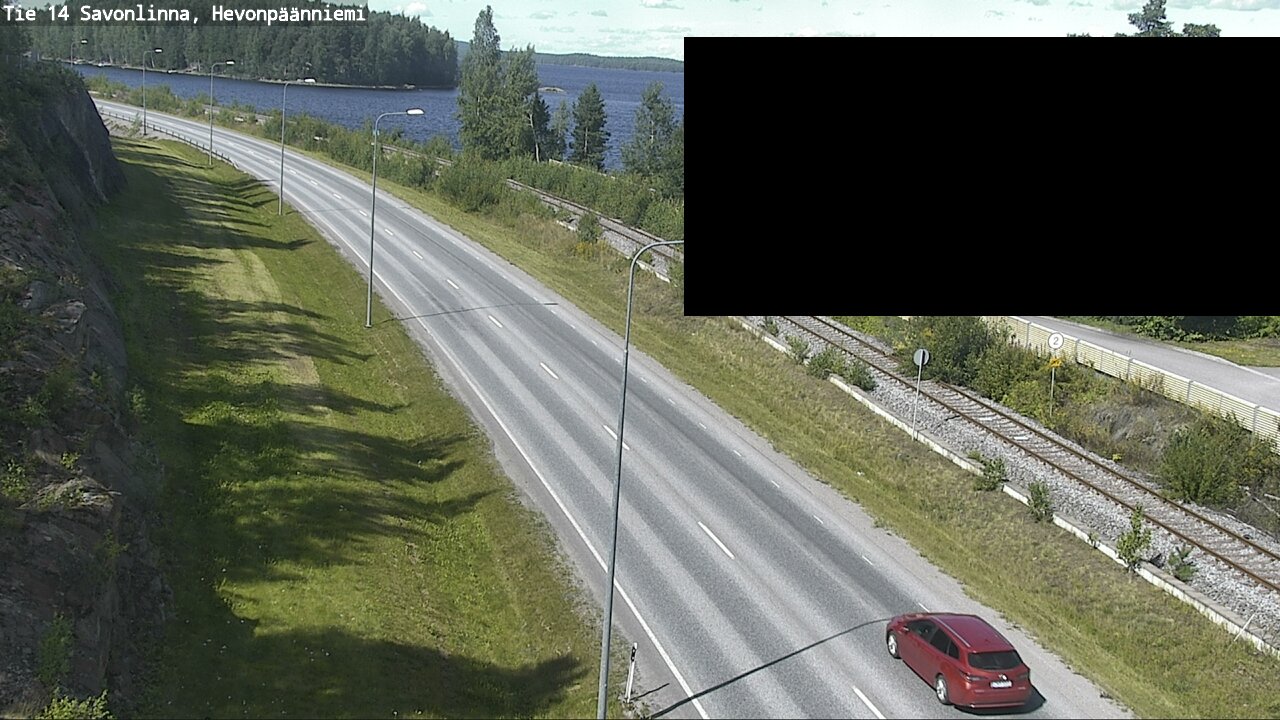Kelikamerat Kuva Tie 14 Savonlinna, Hevonpäänniemi, Savonlinna, Etelä-Savo