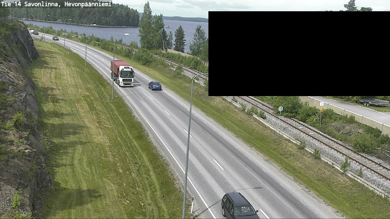 Kelikamerat Kuva Tie 14 Savonlinna, Hevonpäänniemi, Savonlinna, Etelä-Savo