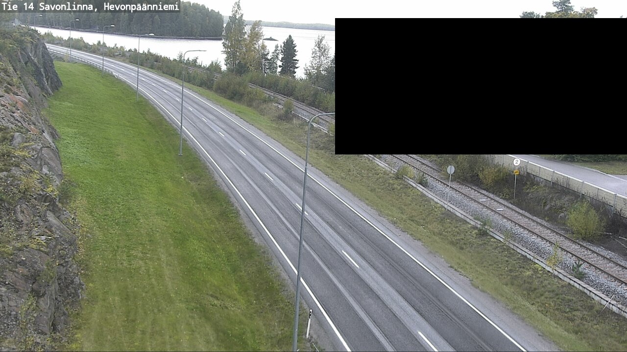Weather Camera Image Road 14 Savonlinna, Hevonpäänniem, Savonlinna, Etelä-Savo