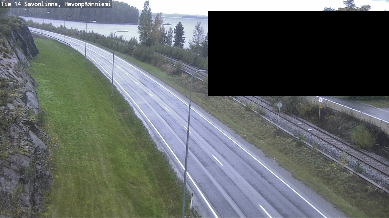 Weather Camera Image Road 14 Savonlinna, Hevonpäänniem, Savonlinna, Etelä-Savo