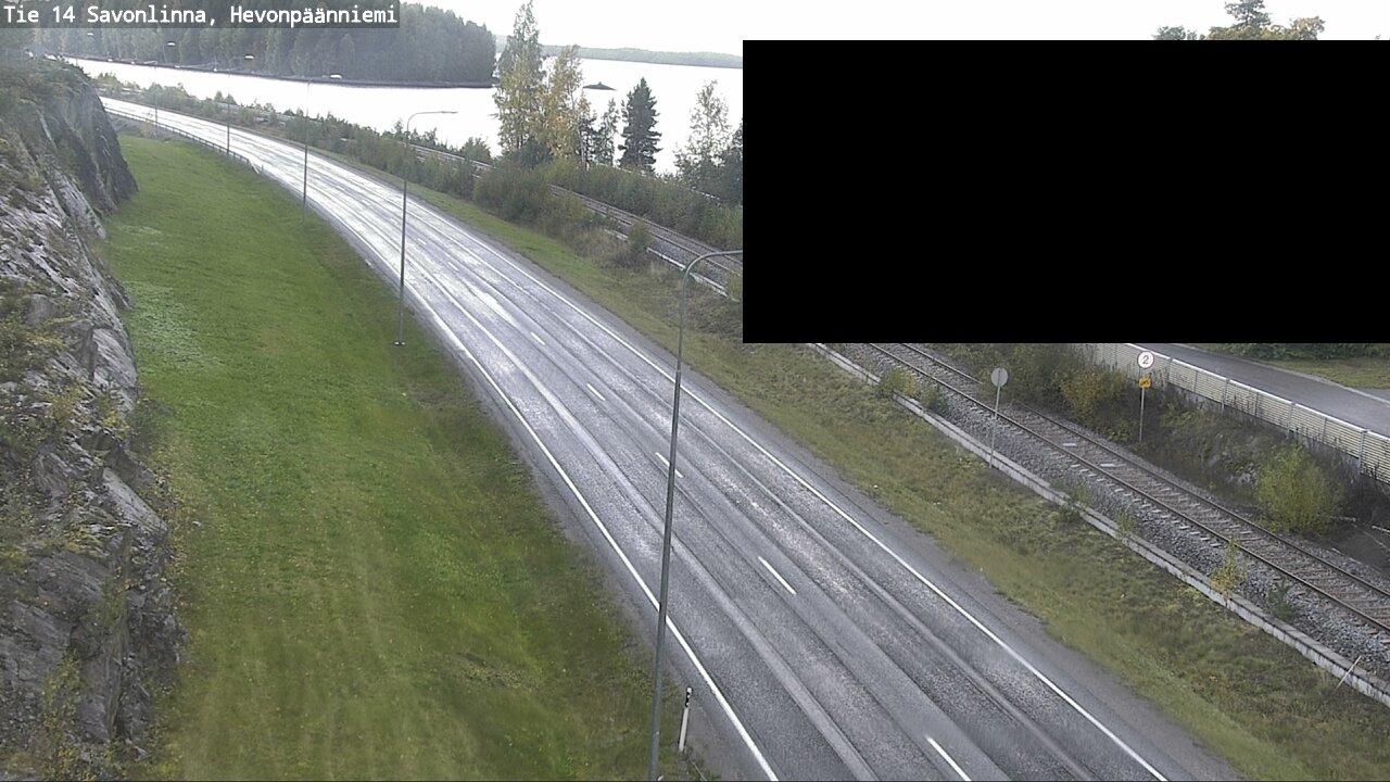 Weather Camera Image Road 14 Savonlinna, Hevonpäänniem, Savonlinna, Etelä-Savo