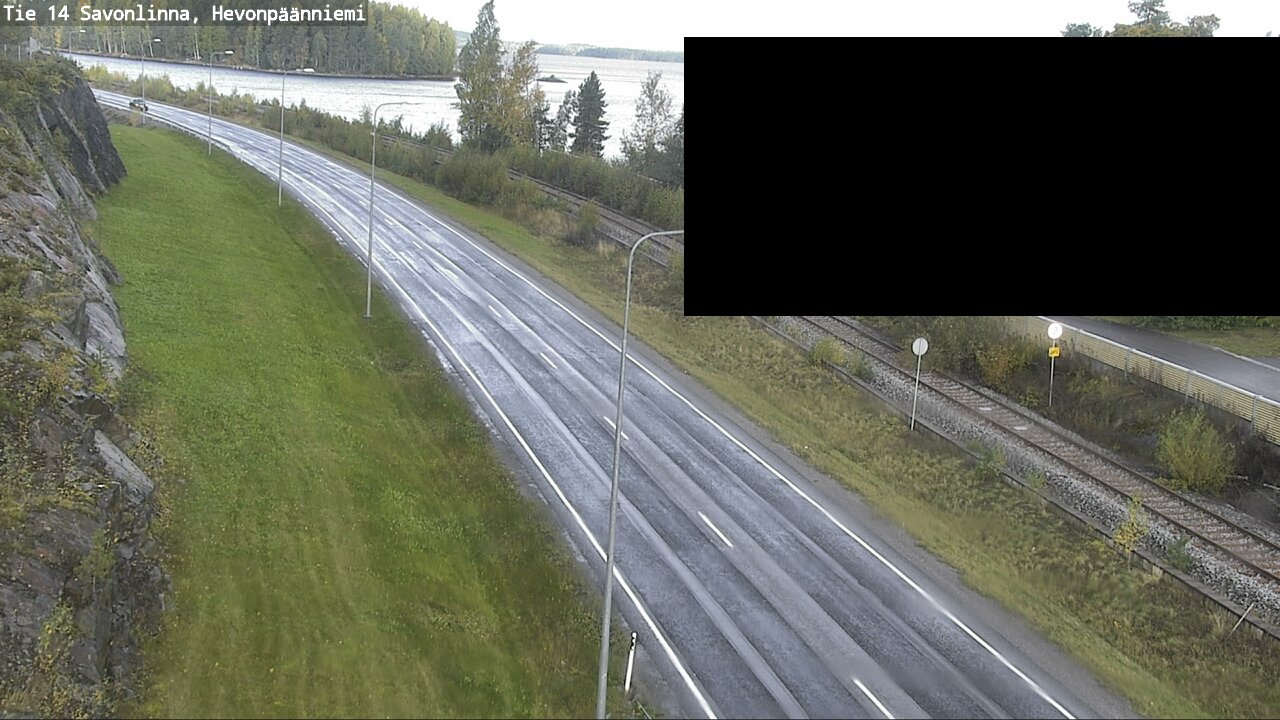 Weather Camera Image Road 14 Savonlinna, Hevonpäänniem, Savonlinna, Etelä-Savo