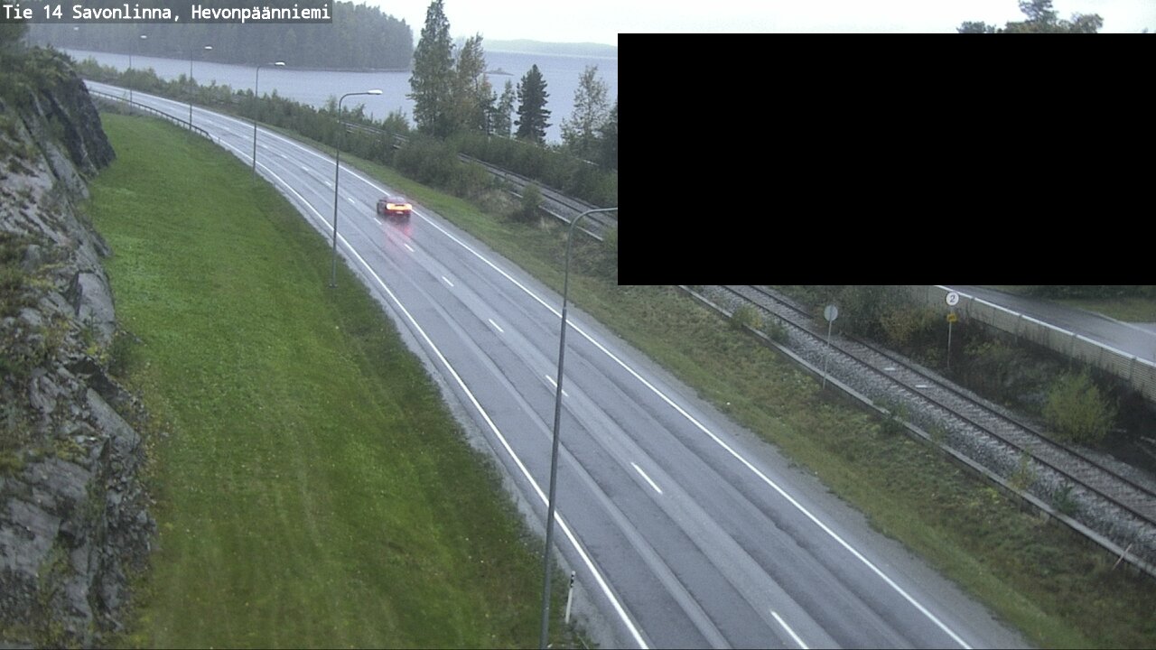 Weather Camera Image Road 14 Savonlinna, Hevonpäänniem, Savonlinna, Etelä-Savo