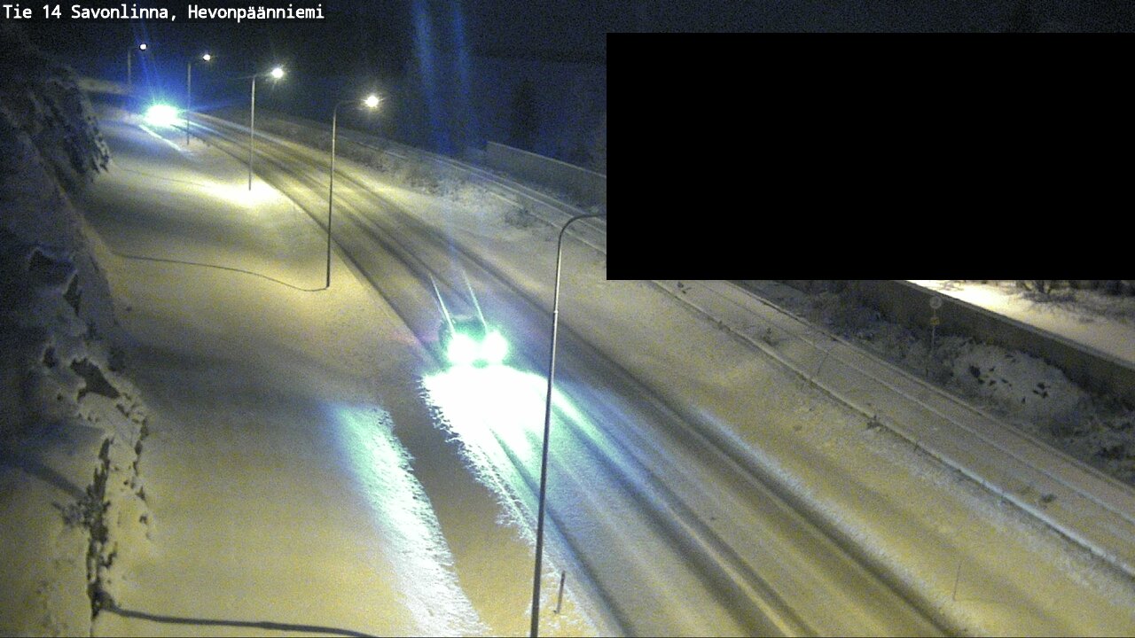 Kelikamerat Kuva Tie 14 Savonlinna, Hevonpäänniemi, Savonlinna, Etelä-Savo