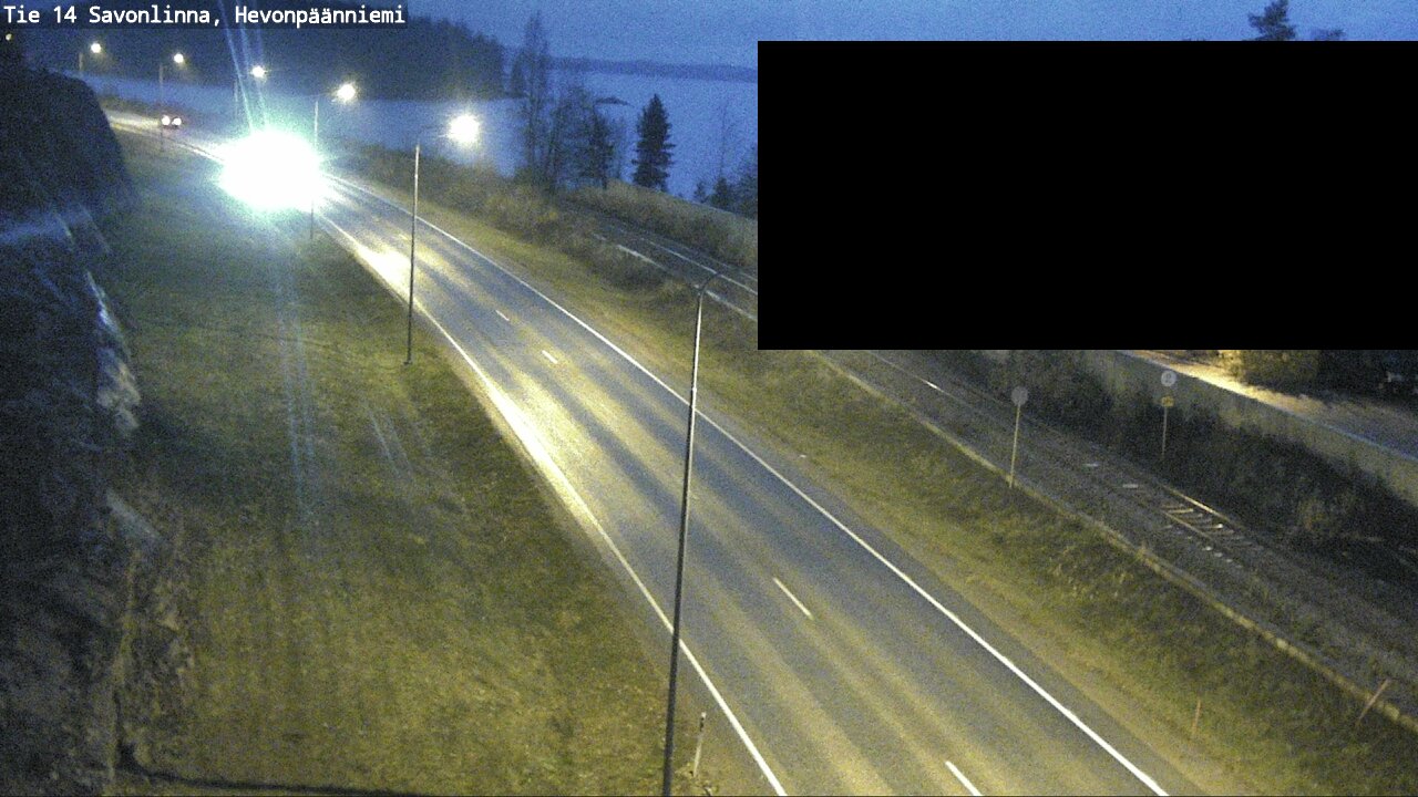 Kelikamerat Kuva Tie 14 Savonlinna, Hevonpäänniemi, Savonlinna, Etelä-Savo