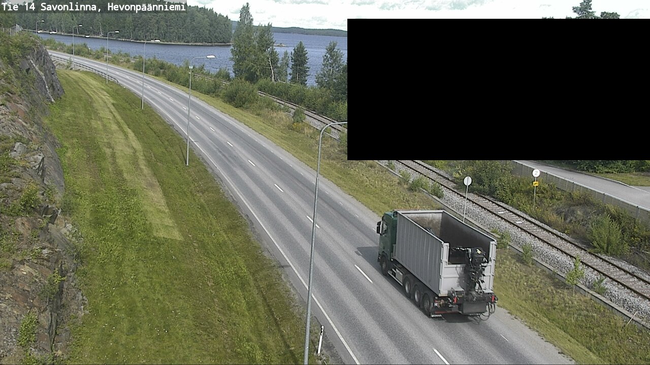 Kelikamerat Kuva Tie 14 Savonlinna, Hevonpäänniemi, Savonlinna, Etelä-Savo