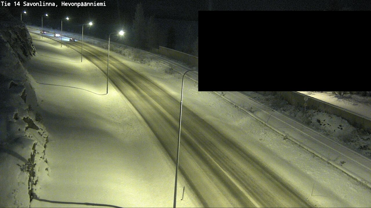 Kelikamerat Kuva Tie 14 Savonlinna, Hevonpäänniemi, Savonlinna, Etelä-Savo