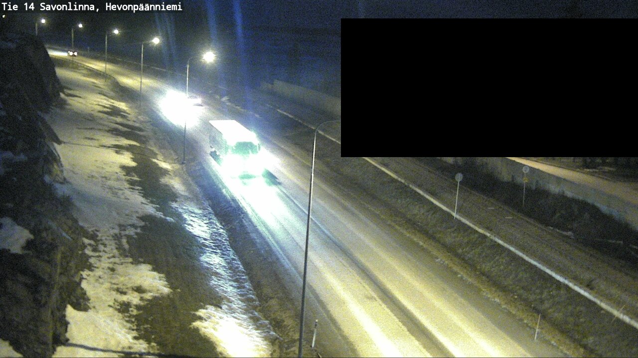 Kelikamerat Kuva Tie 14 Savonlinna, Hevonpäänniemi, Savonlinna, Etelä-Savo