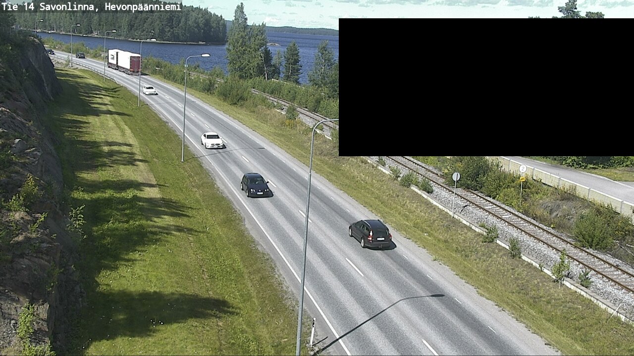 Kelikamerat Kuva Tie 14 Savonlinna, Hevonpäänniemi, Savonlinna, Etelä-Savo