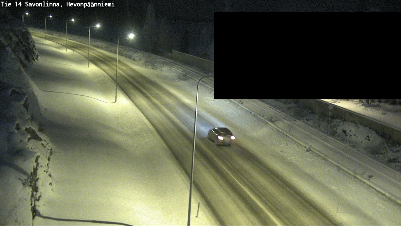 Kelikamerat Kuva Tie 14 Savonlinna, Hevonpäänniemi, Savonlinna, Etelä-Savo