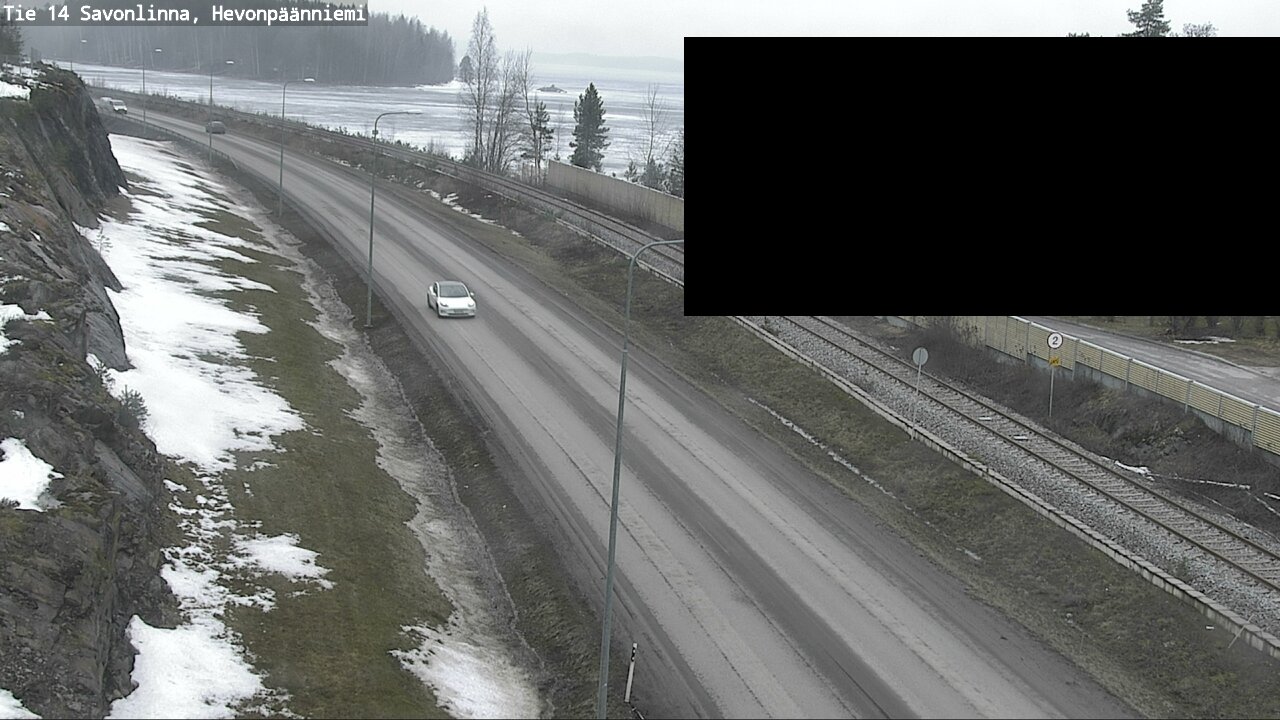 Weather Camera Image Road 14 Savonlinna, Hevonpäänniem, Savonlinna, Etelä-Savo