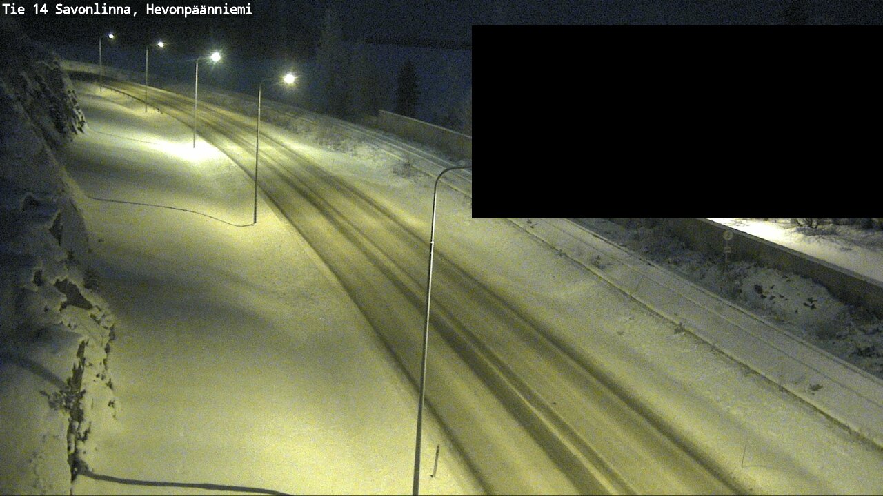 Kelikamerat Kuva Tie 14 Savonlinna, Hevonpäänniemi, Savonlinna, Etelä-Savo