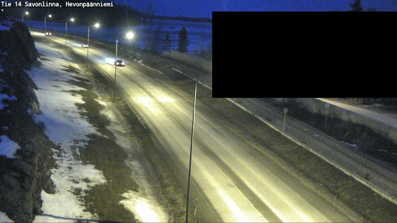 Kelikamerat Kuva Tie 14 Savonlinna, Hevonpäänniemi, Savonlinna, Etelä-Savo