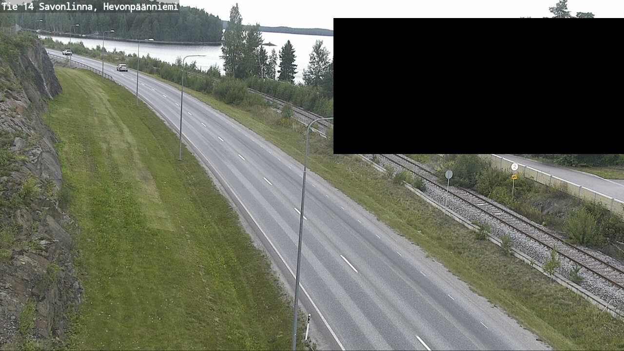 Weather Camera Image Road 14 Savonlinna, Hevonpäänniem, Savonlinna, Etelä-Savo