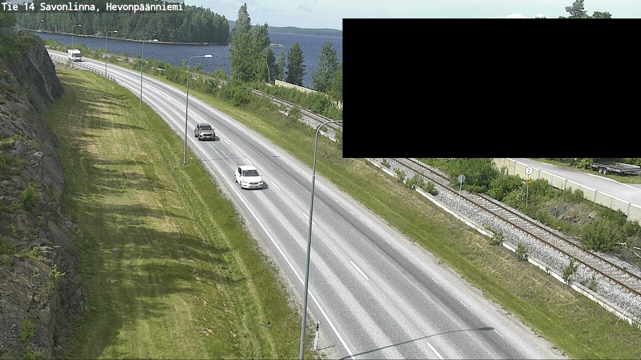 Kelikamerat Kuva Tie 14 Savonlinna, Hevonpäänniemi, Savonlinna, Etelä-Savo