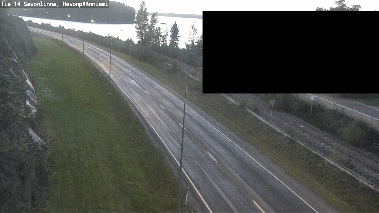 Weather Camera Image Road 14 Savonlinna, Hevonpäänniem, Savonlinna, Etelä-Savo