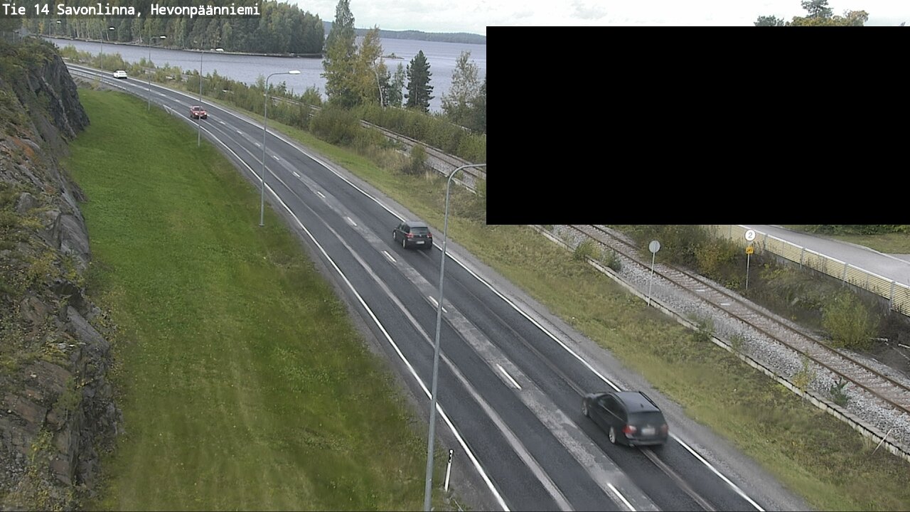 Weather Camera Image Road 14 Savonlinna, Hevonpäänniem, Savonlinna, Etelä-Savo