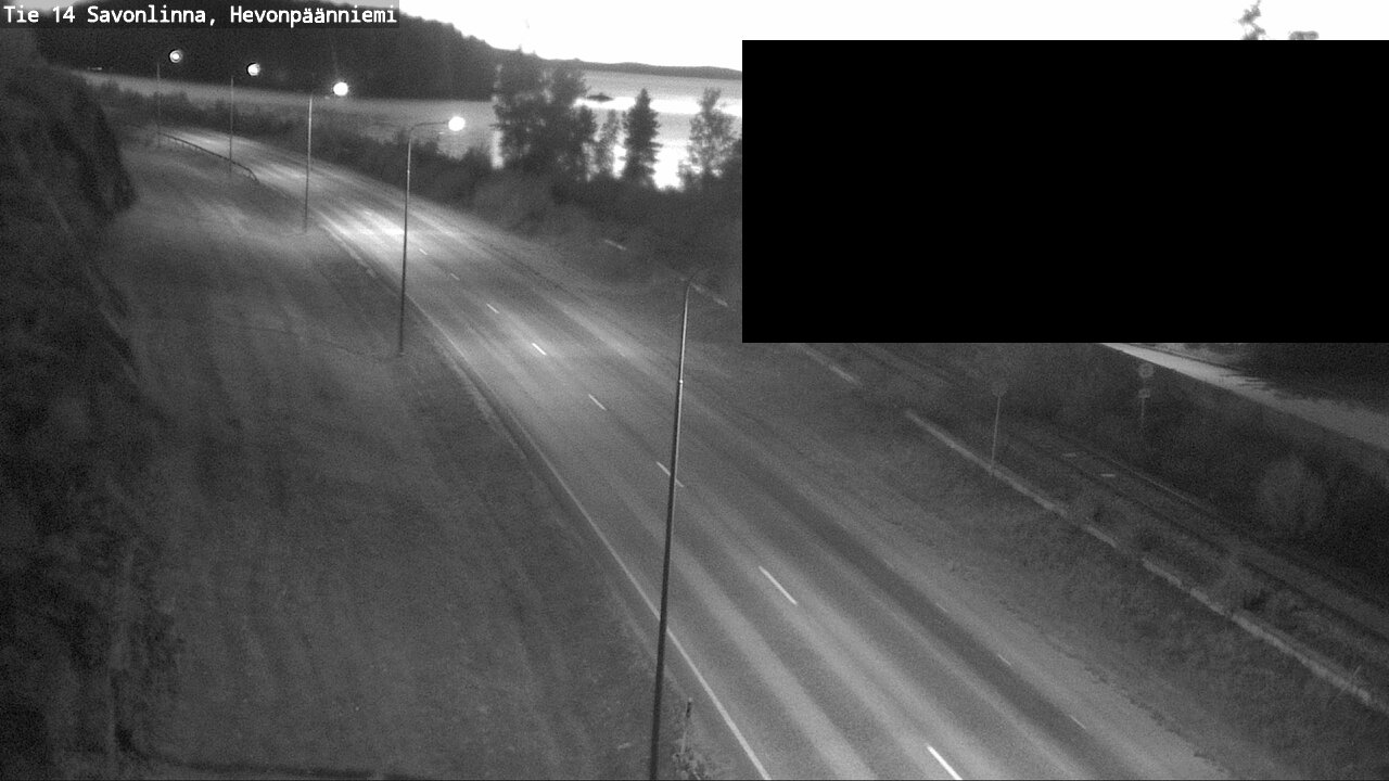 Kelikamerat Kuva Tie 14 Savonlinna, Hevonpäänniemi, Savonlinna, Etelä-Savo