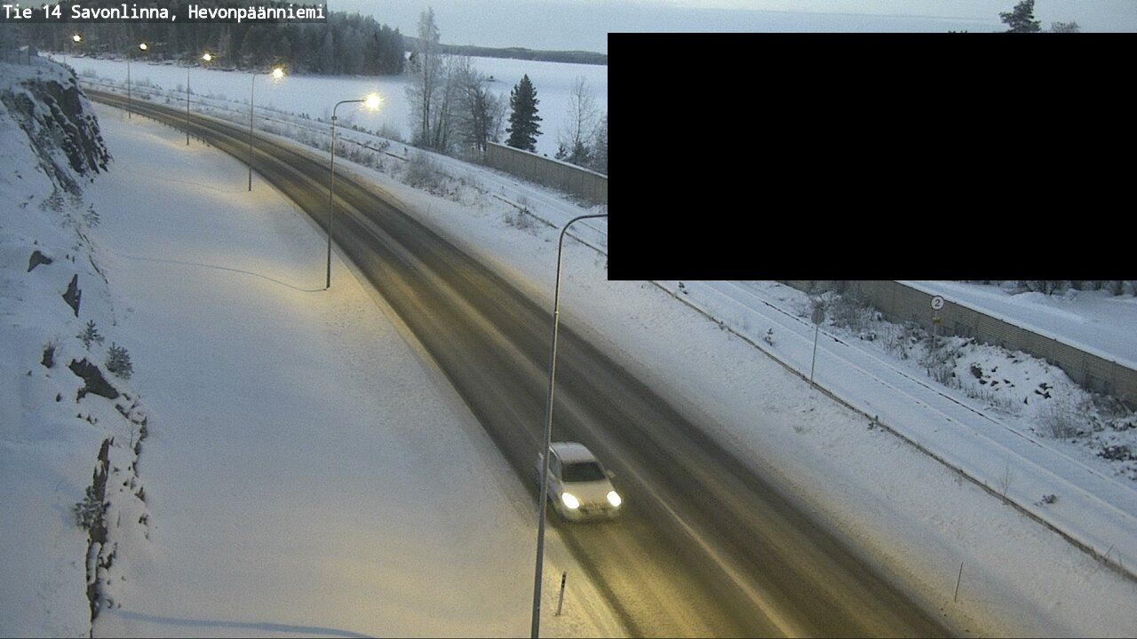 Kelikamerat Kuva Tie 14 Savonlinna, Hevonpäänniemi, Savonlinna, Etelä-Savo