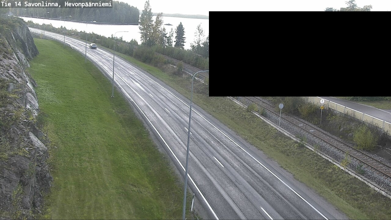 Weather Camera Image Road 14 Savonlinna, Hevonpäänniem, Savonlinna, Etelä-Savo
