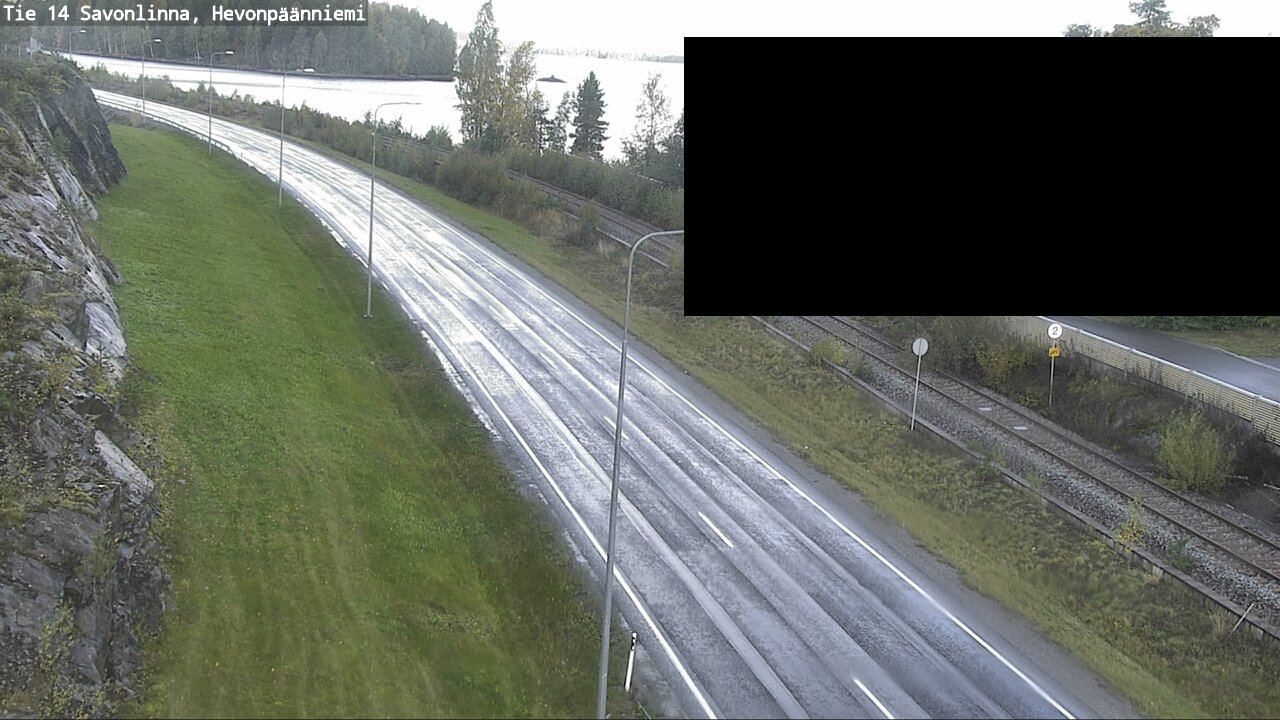 Weather Camera Image Road 14 Savonlinna, Hevonpäänniem, Savonlinna, Etelä-Savo