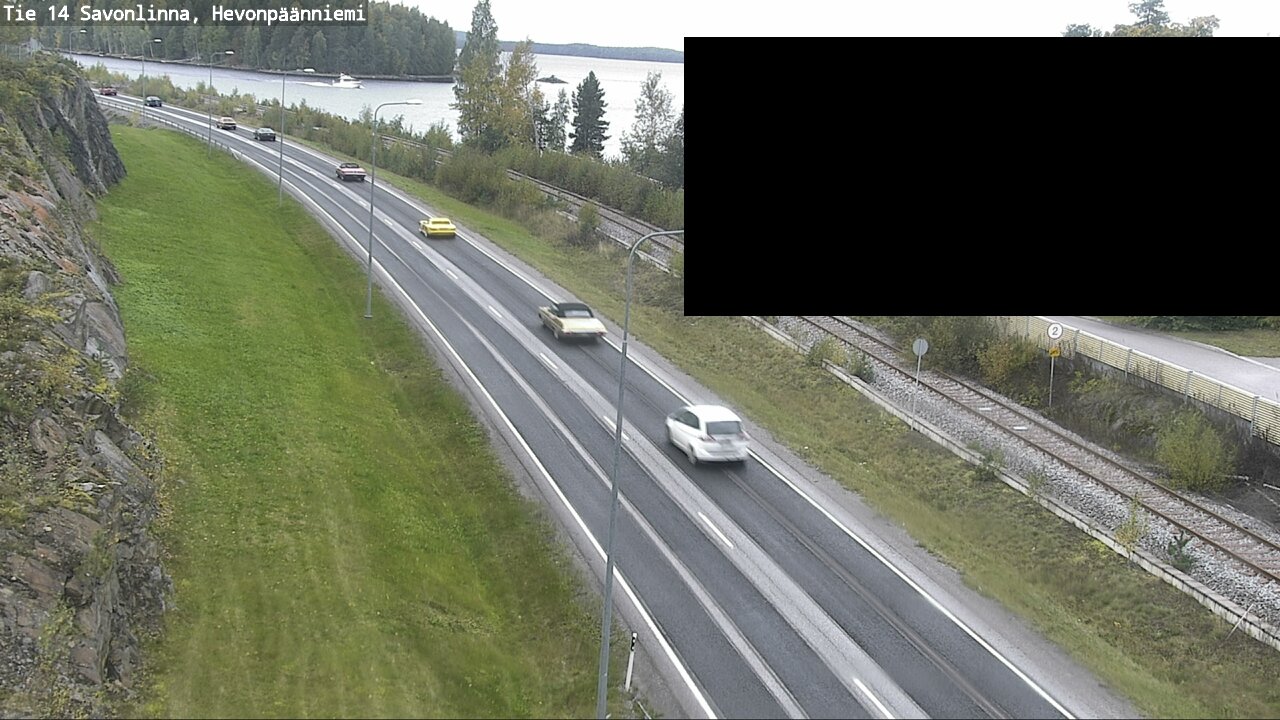 Weather Camera Image Road 14 Savonlinna, Hevonpäänniem, Savonlinna, Etelä-Savo