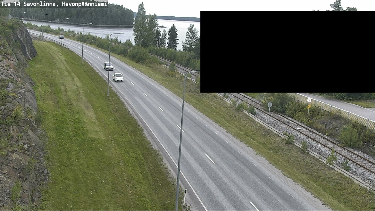 Weather Camera Image Road 14 Savonlinna, Hevonpäänniem, Savonlinna, Etelä-Savo