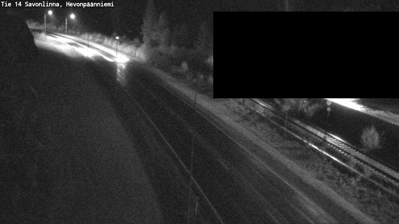 Weather Camera Image Road 14 Savonlinna, Hevonpäänniem, Savonlinna, Etelä-Savo
