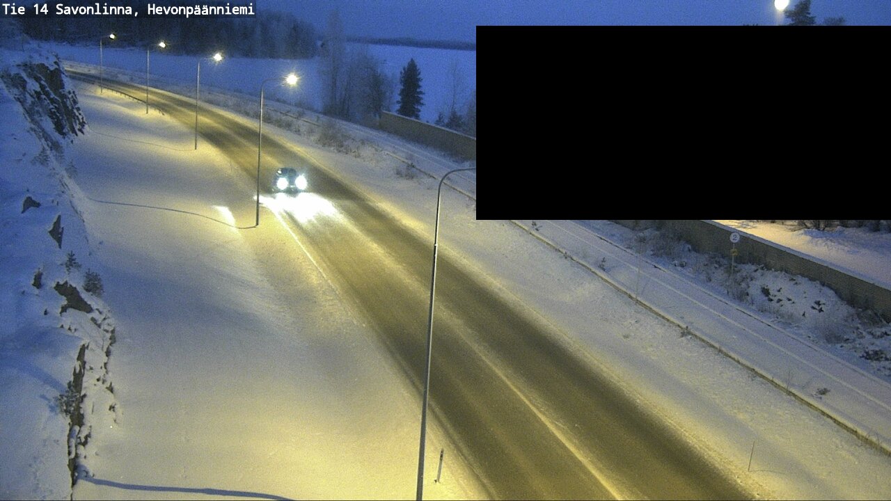 Kelikamerat Kuva Tie 14 Savonlinna, Hevonpäänniemi, Savonlinna, Etelä-Savo