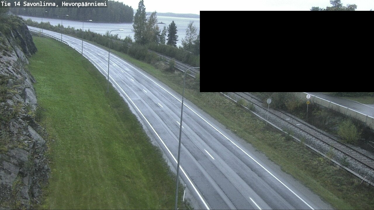 Weather Camera Image Road 14 Savonlinna, Hevonpäänniem, Savonlinna, Etelä-Savo