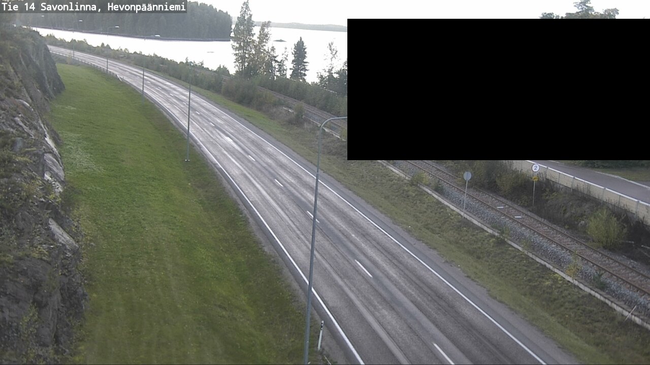 Weather Camera Image Road 14 Savonlinna, Hevonpäänniem, Savonlinna, Etelä-Savo