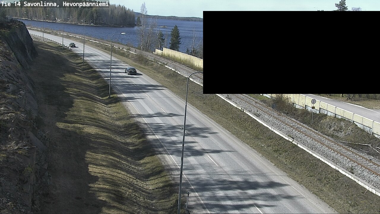 Weather Camera Image Väg 14 Nyslott, Hevonpäänniemi, Savonlinna, Etelä-Savo