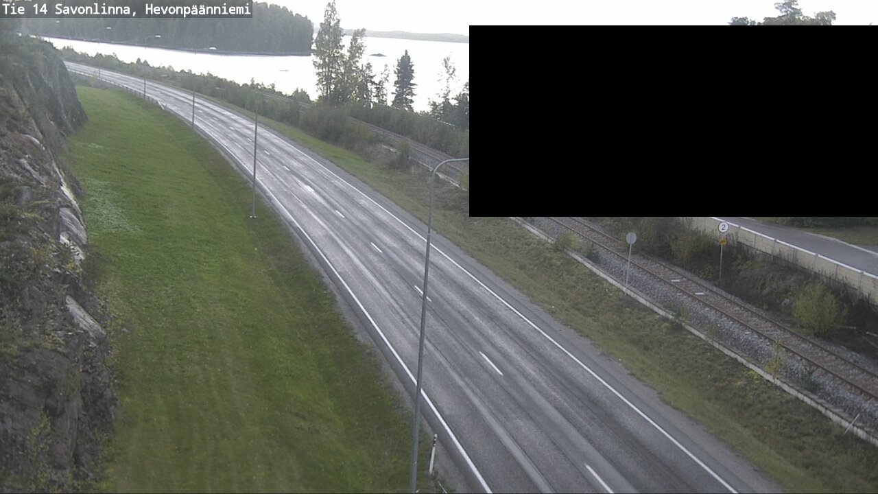 Weather Camera Image Road 14 Savonlinna, Hevonpäänniem, Savonlinna, Etelä-Savo