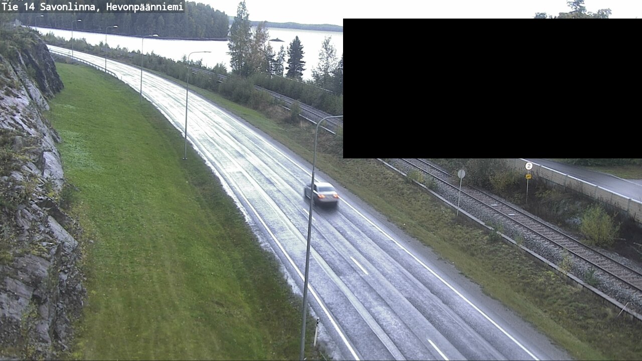Weather Camera Image Road 14 Savonlinna, Hevonpäänniem, Savonlinna, Etelä-Savo
