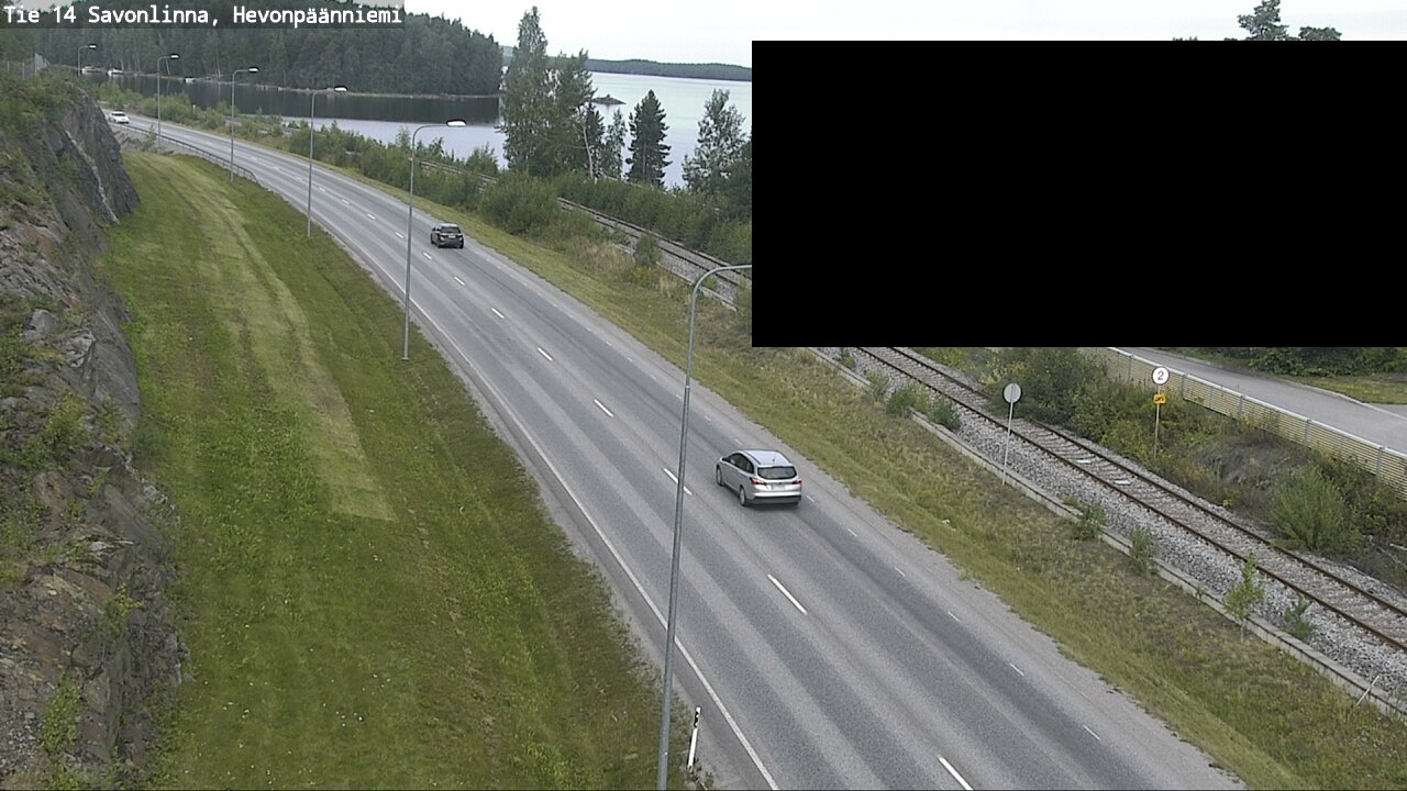 Weather Camera Image Road 14 Savonlinna, Hevonpäänniem, Savonlinna, Etelä-Savo
