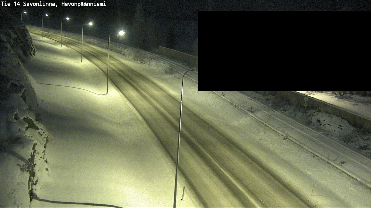 Kelikamerat Kuva Tie 14 Savonlinna, Hevonpäänniemi, Savonlinna, Etelä-Savo