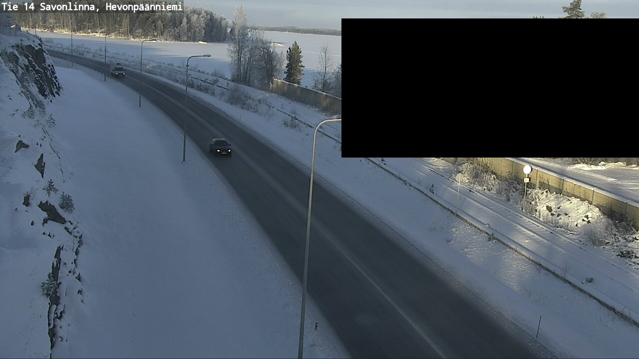 Kelikamerat Kuva Tie 14 Savonlinna, Hevonpäänniemi, Savonlinna, Etelä-Savo