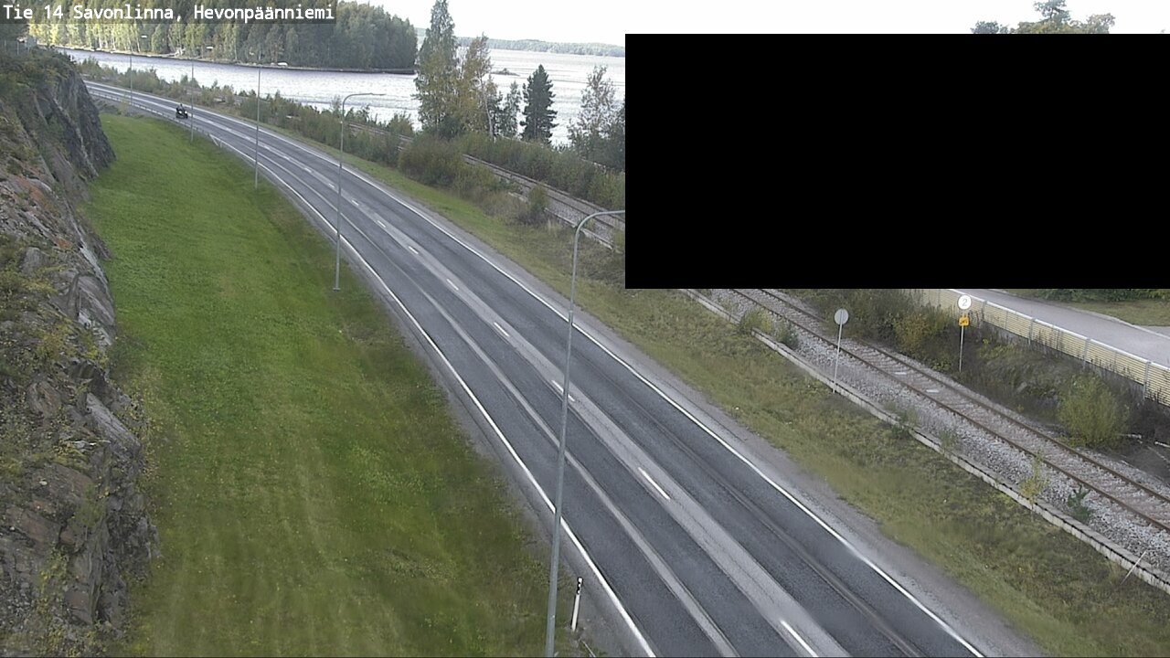 Weather Camera Image Road 14 Savonlinna, Hevonpäänniem, Savonlinna, Etelä-Savo
