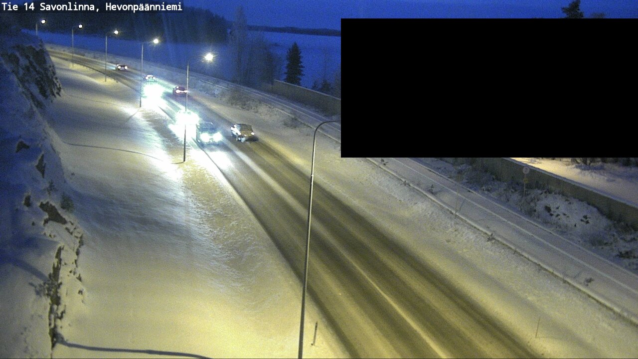 Kelikamerat Kuva Tie 14 Savonlinna, Hevonpäänniemi, Savonlinna, Etelä-Savo