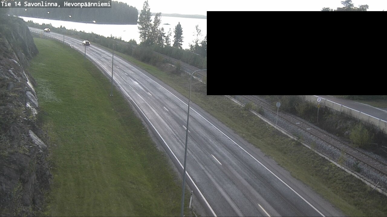 Weather Camera Image Road 14 Savonlinna, Hevonpäänniem, Savonlinna, Etelä-Savo