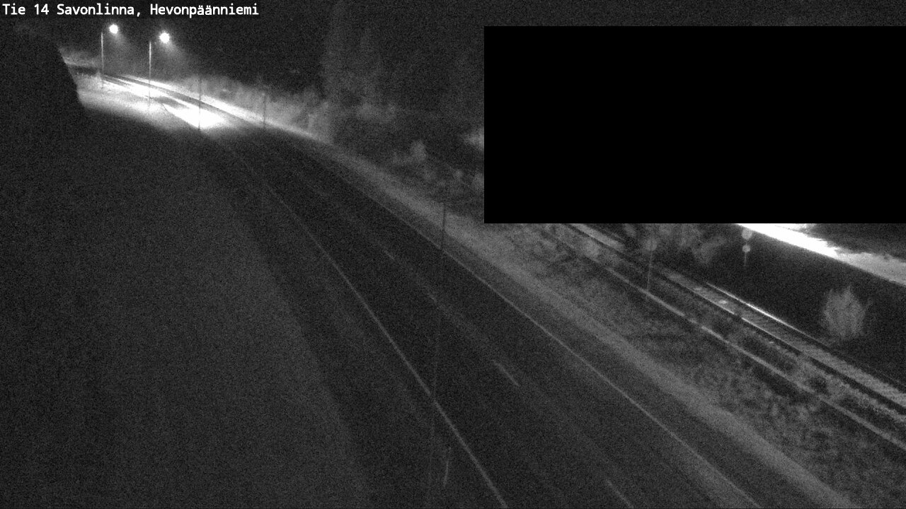 Weather Camera Image Road 14 Savonlinna, Hevonpäänniem, Savonlinna, Etelä-Savo