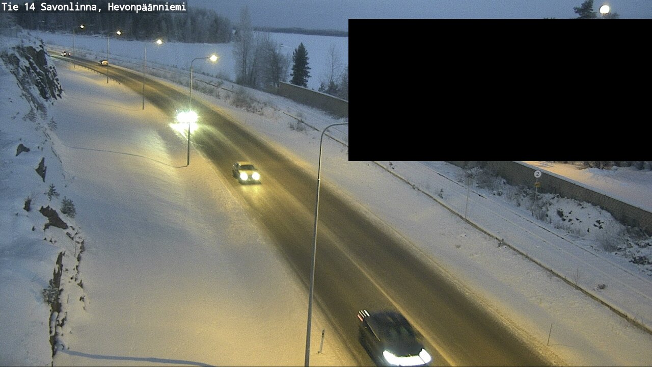 Kelikamerat Kuva Tie 14 Savonlinna, Hevonpäänniemi, Savonlinna, Etelä-Savo