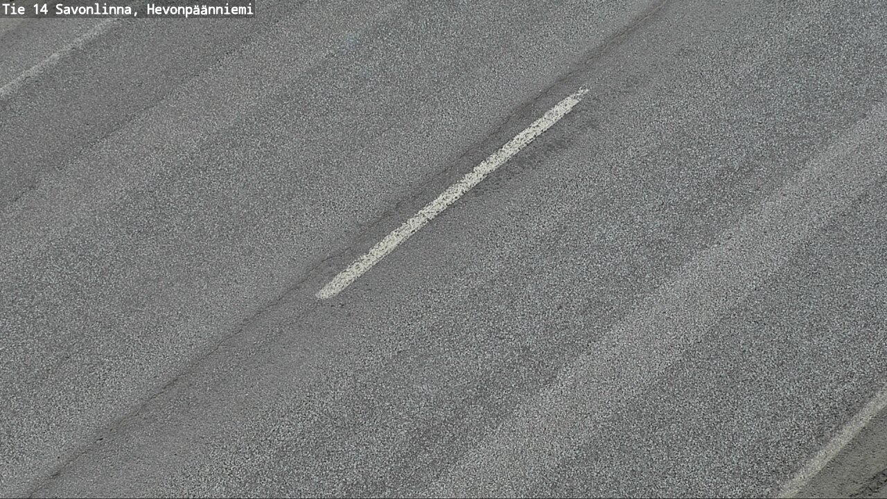 Weather Camera Image Road 14 Savonlinna, Hevonpäänniem, Savonlinna, Etelä-Savo