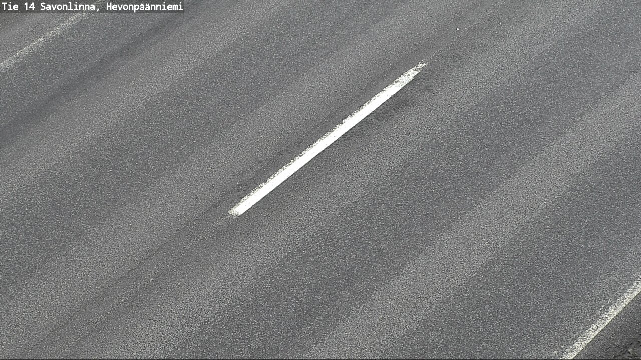 Weather Camera Image Väg 14 Nyslott, Hevonpäänniemi, Savonlinna, Etelä-Savo