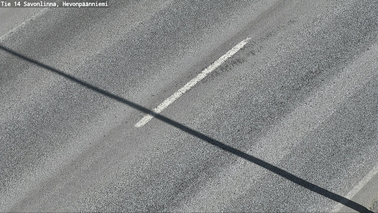 Weather Camera Image Väg 14 Nyslott, Hevonpäänniemi, Savonlinna, Etelä-Savo